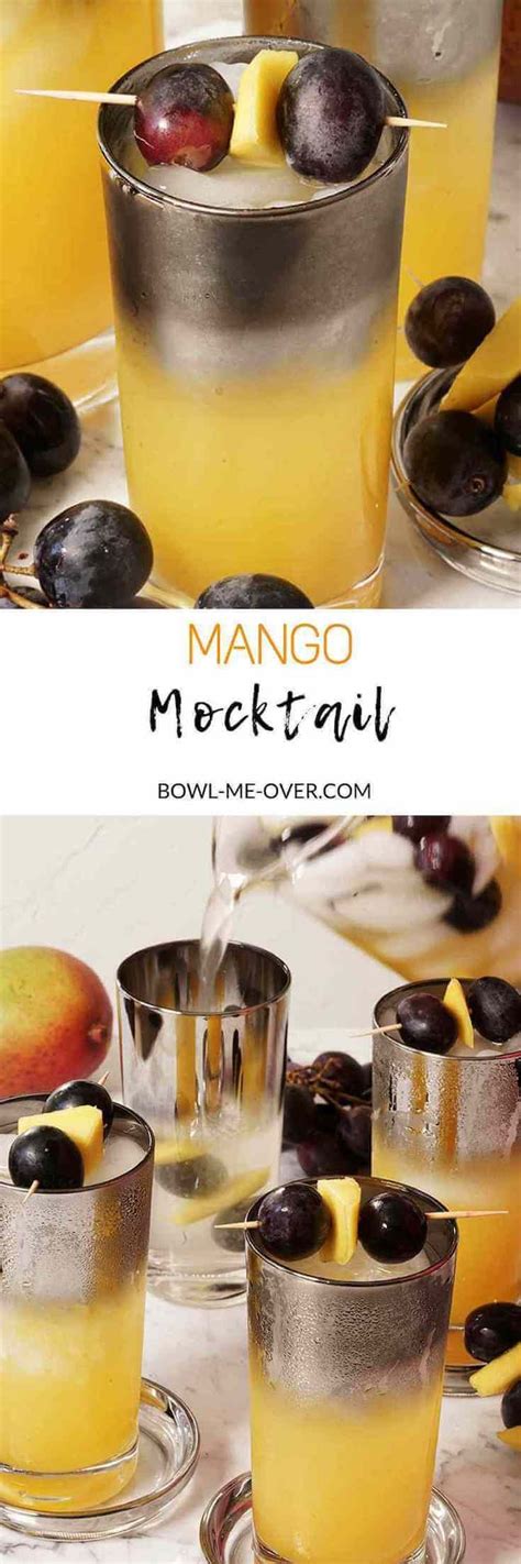 Mango Madness Mocktail Recipe Mocktails Non Alcoholic Drinks