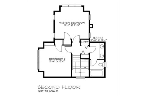 Craftsman Style House Plan 2 Beds 2 Baths 1100 Sqft Plan 528 1