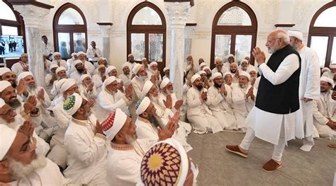 At Dawoodi Bohra Event Pm Modi Once Again Proved His Bonhomie With The