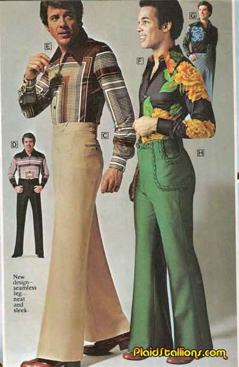 In The 1970s Real Men Wore Flared Trousers And Flowery T Shirts How Cool Do These Guys Look