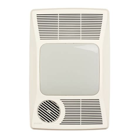 Bathroom fan with heater and light. Broan 100 CFM Bathroom Fan with Heater and Light & Reviews ...