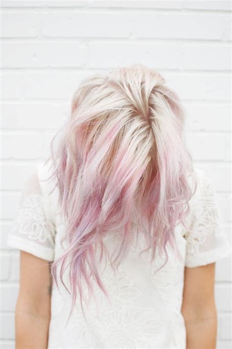 10 Pastel Hair Color Ideas With Blonde Silver Purple Pink Highlights