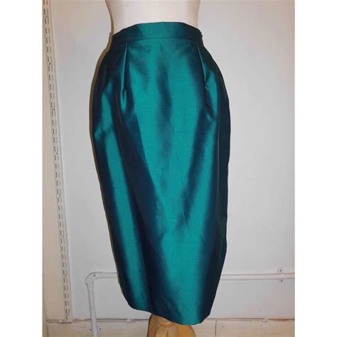 Emerald Green Pencil Skirt Unbranded Size 12 Green Pencil Skirt