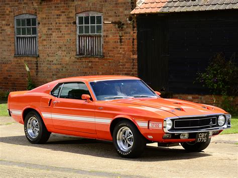 1969 Shelby Gt500 Ford Mustang Classic Muscle Wallpapers Hd