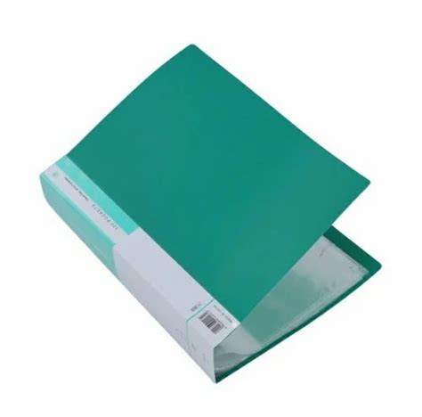 Printed Green Plastic Portfolio File For Officeschool And College