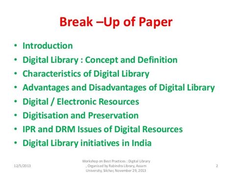 Digital Library Initiatives In India An Overview