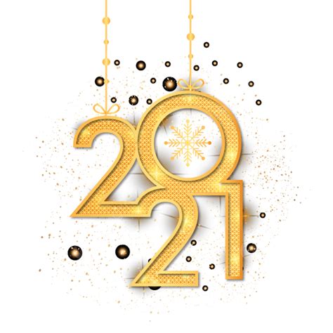 Happy New Year Vector Png Images Happy New Year 2021 2021 Year