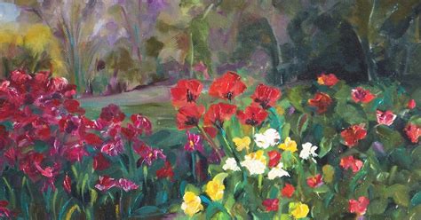 Bsyates Art A Sometimes Daily Painting Journal Garden Tour By