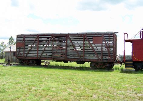 Cattle Car At South Dakotas Original 1880 Town Midland South Dakota