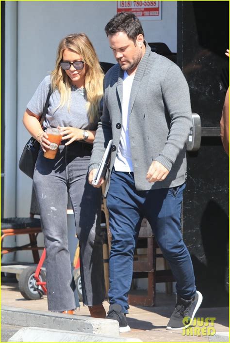 Hilary Duff Reunites With Ex Husband Mike Comrie For Lunch Photo 3948627 Hilary Duff Mike