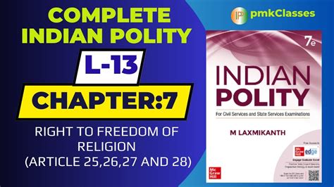 Indian Polity By M Laxmikanth Th Edition L Right To Freedom Of