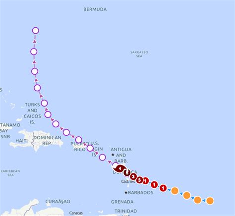 Hurricane Maria Path Update Spaghetti Model Shows Storm Could Hit Usa