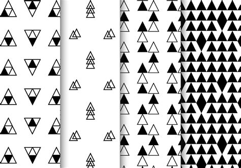 Free Black And White Geometric Pattern Vector 120380 Vector Art At Vecteezy