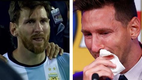 Lionel Messi Crying Video Viral Messi Argentina Psg Youtube