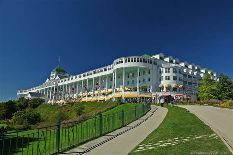 The Grand Hotel On Mackinac Island Michigan Constructed In 1887