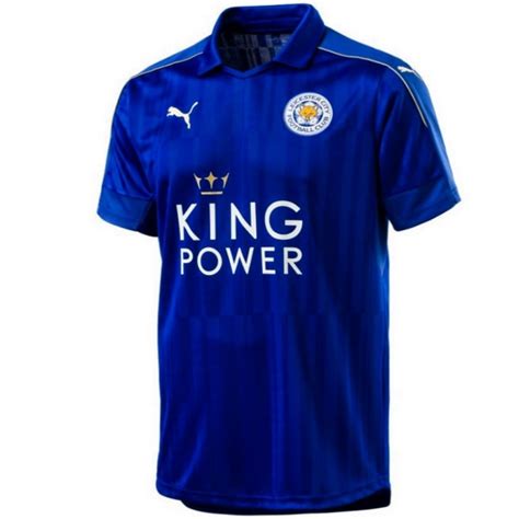 Leicester City Fc Home Football Shirt 201617 Vardy 9 Puma