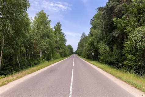 Premium Photo Paved Road For Car Traffic