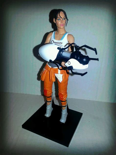 Action Figure Review Portal 2s Chell From Neca Confirmed Good And A