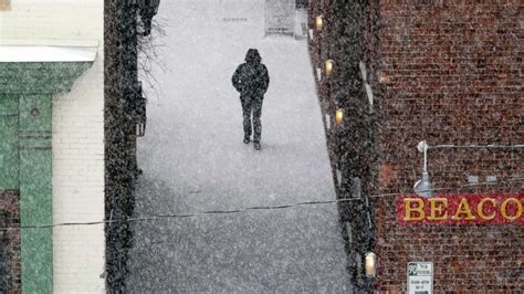 Major Winter Storm Bringing Dangerous Snow Ice Rain To Evening Rush Hour Gma