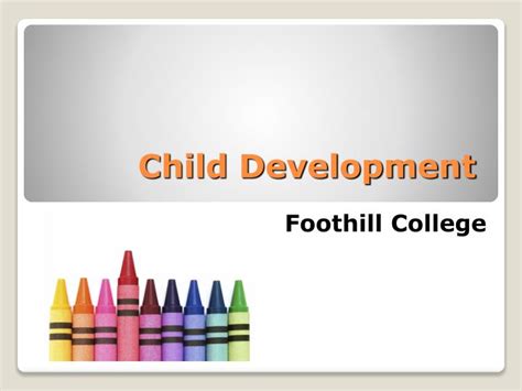Ppt Child Development Powerpoint Presentation Free Download Id232622