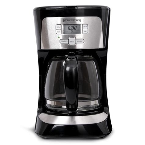 Programmable coffee maker with clock and auto brew functionality. BLACK+DECKER 12-Cup Programmable Coffee Maker-CM2020B ...