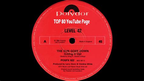 Level The Sun Goes Down Livin It Up Extended Version Youtube