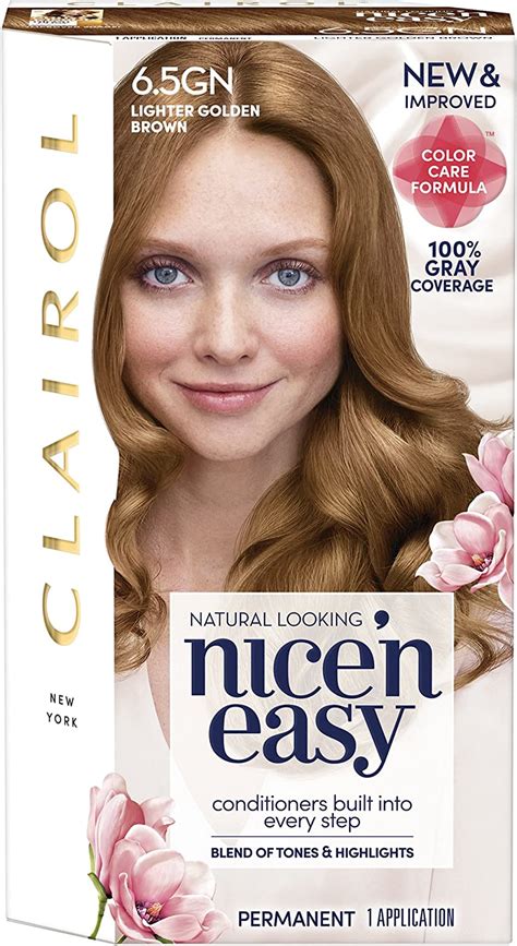 Clairol Nice N Easy Permanent Hair Color Natural Lightest Brown 115