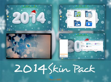 Newyear 2014 Skinpack For Win7 Released Skin Pack Theme For Windows