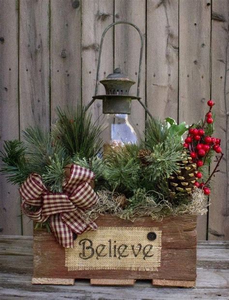 52 Beautiful Rustic Christmas Decorations You Can Easily Diy