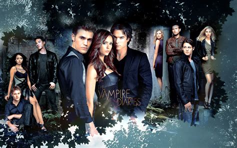 Tvd Cast The Vampire Diaries Actors Wallpaper 17796222 Fanpop
