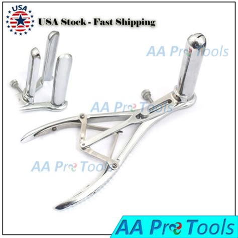 Prong Anal Vaginal Rectal Rectum Medical Exam Speculum Stainless Steel Ebay
