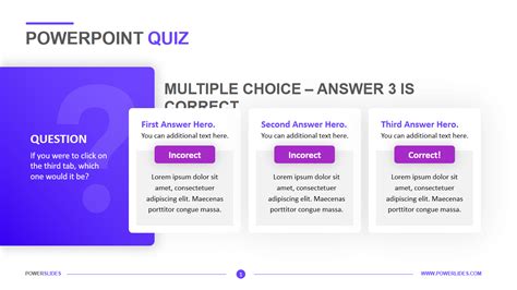 Powerpoint Quiz Template 7000 Templates Powerslides