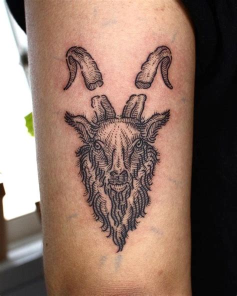 50 Amazing Goat Tattoos With Meaning Body Art Guru