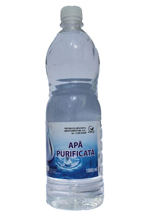 Purified Water Medicamentum Products Made In Moldova Pharmaceutics