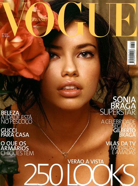 Adriana Lima Throughout The Years In Vogue Vogue Brazil Adriana Lima