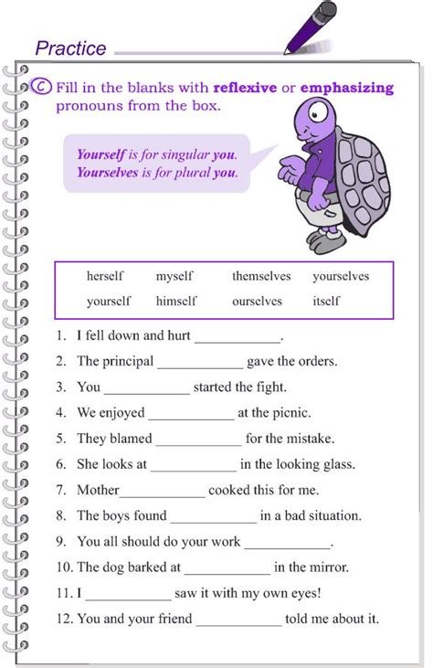 Grammar Practice Worksheet With Answers