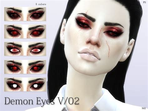 Pralinesims Demon Eyes N40 Sims 4 Sims 4 Cc Eyes Sims 4 Toddler