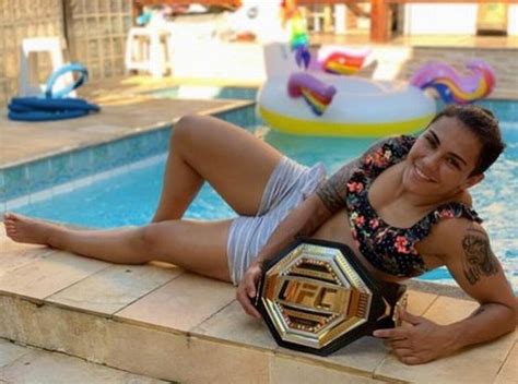 Ufc Star Jessica Andrade Quit Onlyfans After Posing Naked With Just Her Title Belt Daily Star