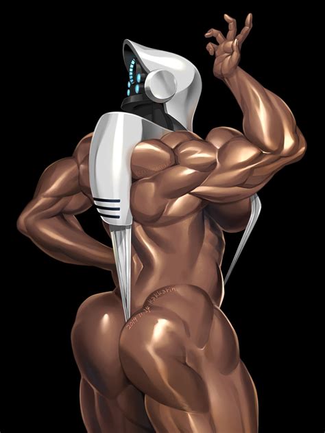 Rule 34 Ass Back Biceps Breasts Busty Cyborg Dark