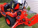 Images of Kubota Tractor With Loader And Backhoe