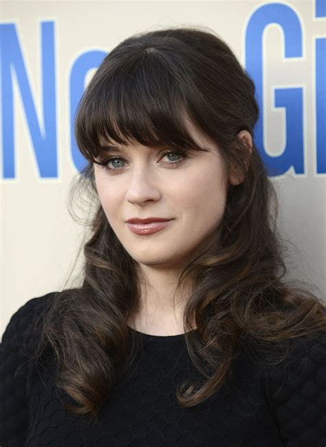 Zooey Deschanel Hair Color Photos