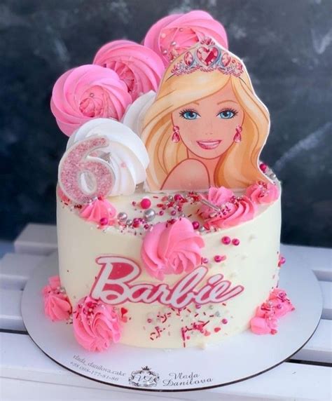Pin By Badeci Dorina On Torturi Fetite Barbie Birthday Cake Barbie