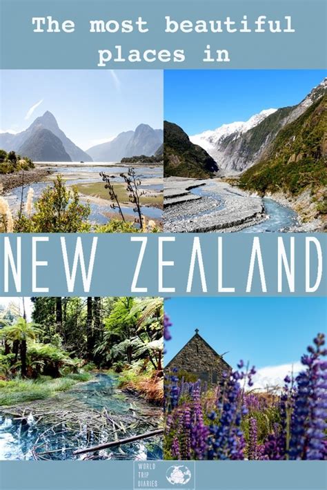 Here is list of 10 most beautiful places in new zealand for lovers of mountain treks, dense forests, the amazingly blue lakes and pristine nature. 30 most beautiful places to visit in NZ | World Trip Diaries
