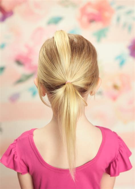 Toddler Hairstyles 5 Ways To Dress Up A Kids Ponytail Lipgloss And