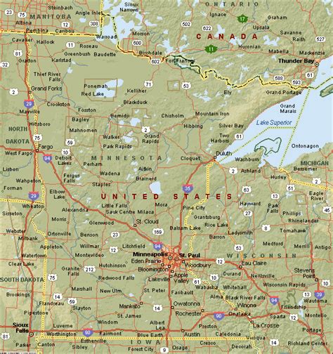 Minnesota Bigfoot Sightings Map Map Of Naples Florida