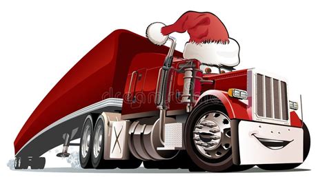 Christmas Truck Stock Illustrations 5875 Christmas Truck Stock