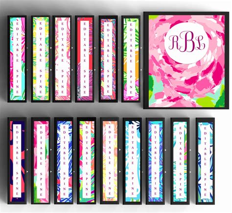 50 Free Binder Covers And Spines