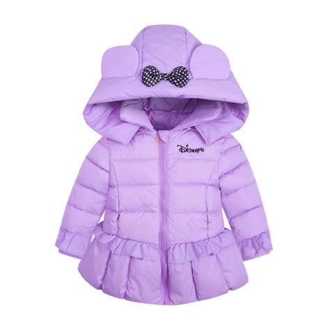 Bibicola Children Outerwear Baby Girls Bow Jacket Children Winter