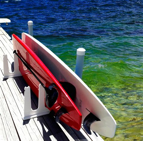 Stand Up Paddle Board Storage Racks For Docks And Piers Weather Proof