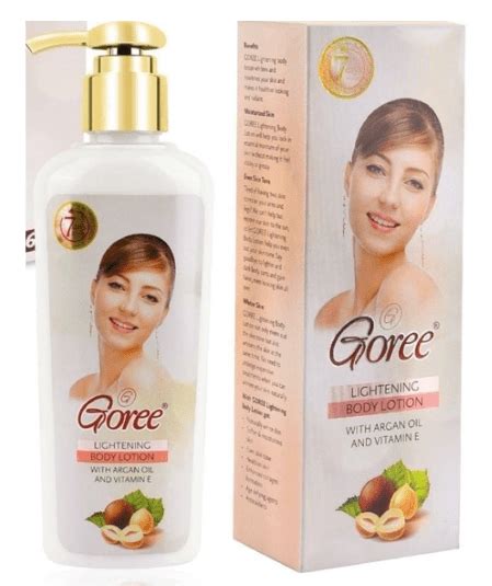 Goree Lightening Body Lotion With Argan Oil And Vitamin E Joodleshop